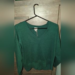 Green sweater